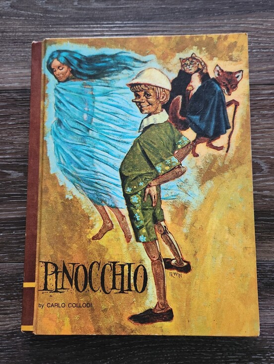 Pinocchio Other - 🤥 Vintage 1968 Pinocchio Hardcover | Educator Classic Library Disney